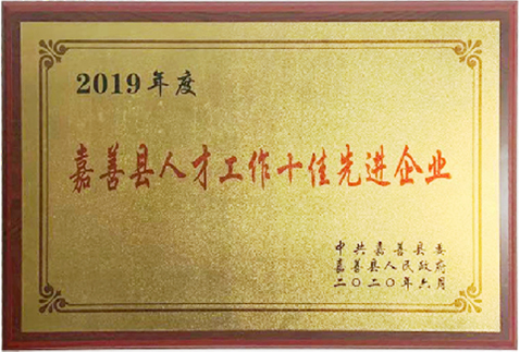 2019 Top Ti avancerede virksomheder i Jiashan County Talent Work